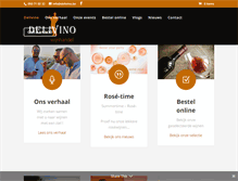 Tablet Screenshot of delivino.be